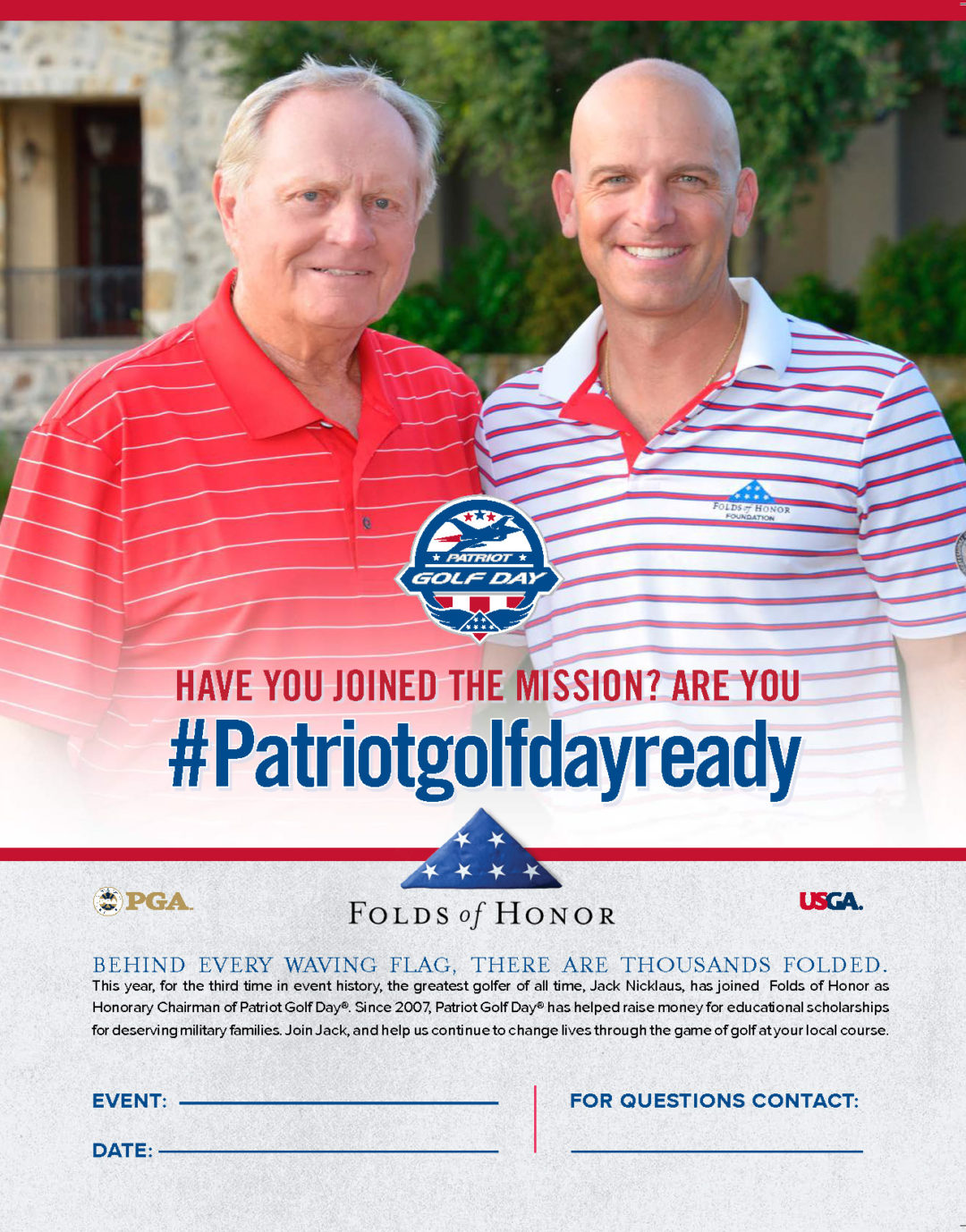 Patriot Golf Day Brookwood Golf